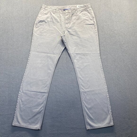 Bonobos Chino Pants Mens Size 36X32  Cotton Gray Slim Straight - Picture 1 of 9